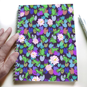 Cute frog art froggy aesthetic journal