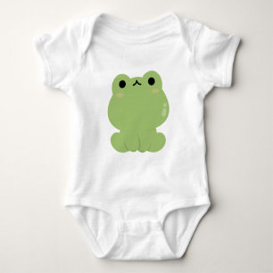Cute Frog Baby Bodysuit
