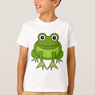 Cute Frog Cartoon Kids T-Shirt