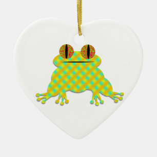 Cute Frog Ceramic Tree Decoration