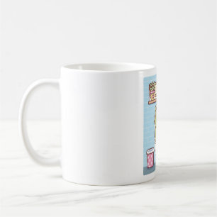 Cute Frog Chilling On Toilet Bowl Coffee Mug