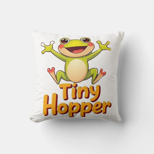 Cute Frog Cushion (Front)