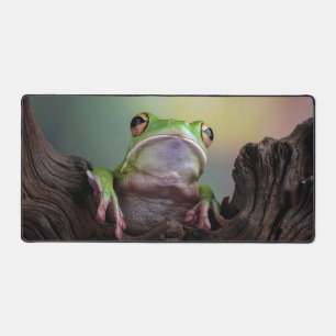 Cute Frog Desk Mat