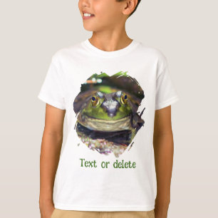 Cute Frog Face Nature Personalized T-Shirt