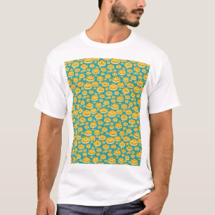 Cute Frog Faces Pattern – Happy & Moody Kawaii Bac T-Shirt