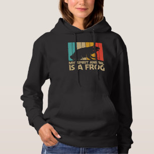 Cute Frog For Men Women Frog  Toad Animal Tadpole  Hoodie