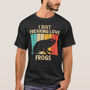 Cute Frog For Men Women Frog Toad Animal Tadpole T-Shirt