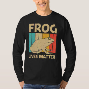 Cute Frog For Men Women Toad Catcher Pet Animal  T-Shirt