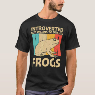 Cute Frog For Men Women Toad Catcher Pet Animal   T-Shirt