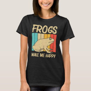 Cute Frog For Men Women Toad Catcher Pet Animal   T-Shirt