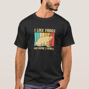 Cute Frog For Toad Men Women Amphibian Animals T-Shirt