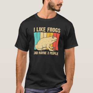 Cute Frog For Toad Men Women Amphibian Animals T-Shirt