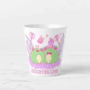 Cute Frog - Frogever Love Latte Mug