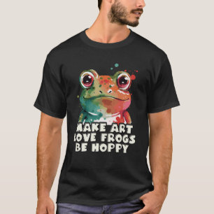 Cute Frog Happiness Pun T-Shirt