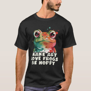 Cute Frog Happiness Pun T-Shirt