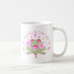 Cute Frog - I'm Totally In Love With You Coffee Mug