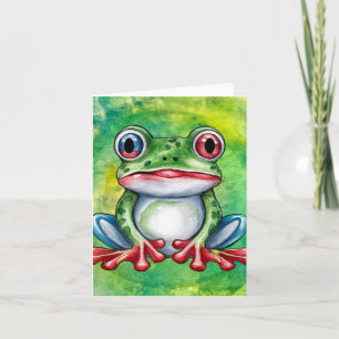 Cute Frog Invitation
