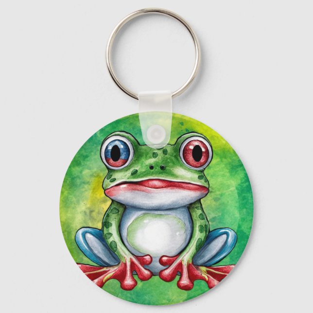 Cute Frog Key Ring (Front)