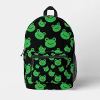 Cute Frog Kids School