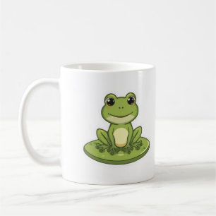 Cute Frog PNG - Kawaii Frog Illustration Design Coffee Mug