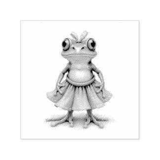 Cute frog self-inking stamp