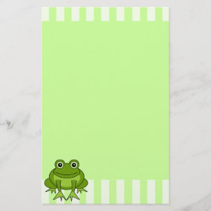 Cute Frog Stationery