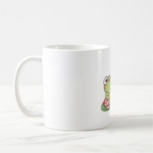 Cute Frog Toasting Marshmallow At Campfire Coffee Mug