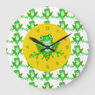 Cute Frog Wall Clocks