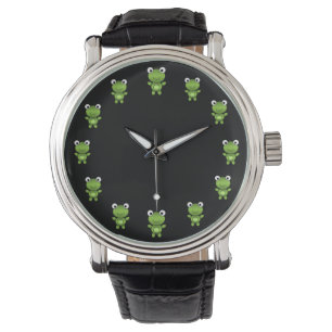 Cute frog watch