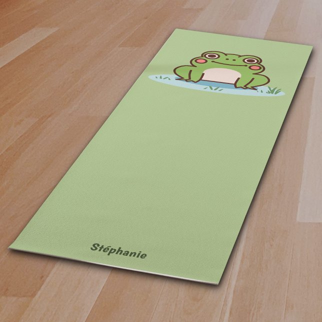 Cute Frog  Yoga Mat (Cute Frog Yoga Mat)