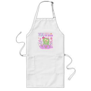 Cute Frog - You Will Be Mine Long Apron
