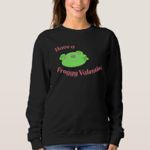 Cute froggy valentine