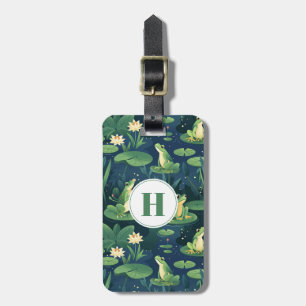 Cute Frogs Luggage Tag