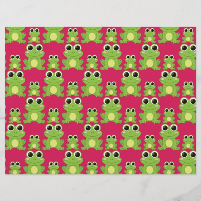 Cute frogs pattern (Front)
