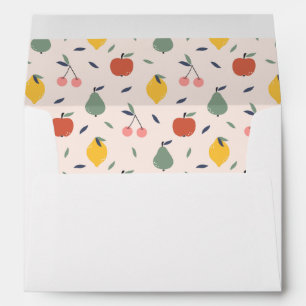 Cute Fruit Pattern Envelope