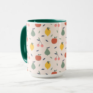 Cute Fruit Pattern Mug