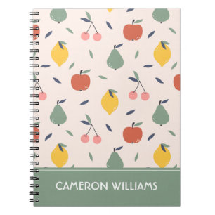Cute Fruit Pattern Notebook