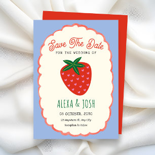 Cute fruit  save the date
