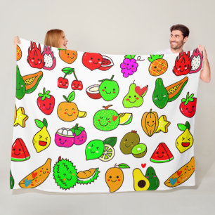 Cute Fruits Blanket! Fleece Blanket