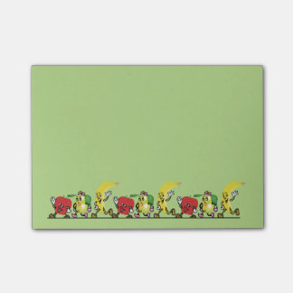 Cute fruits post-it notes