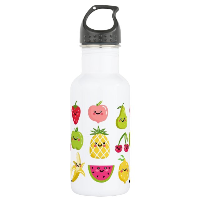 Cute Fruits Water Bottle (Front)
