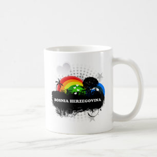 Cute Fruity Bosnia Herzegovina Coffee Mug