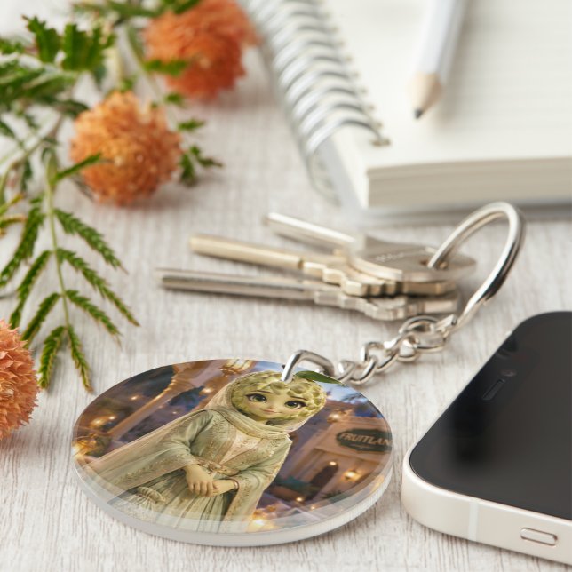 cute fruity fruitland key ring (Front Right)