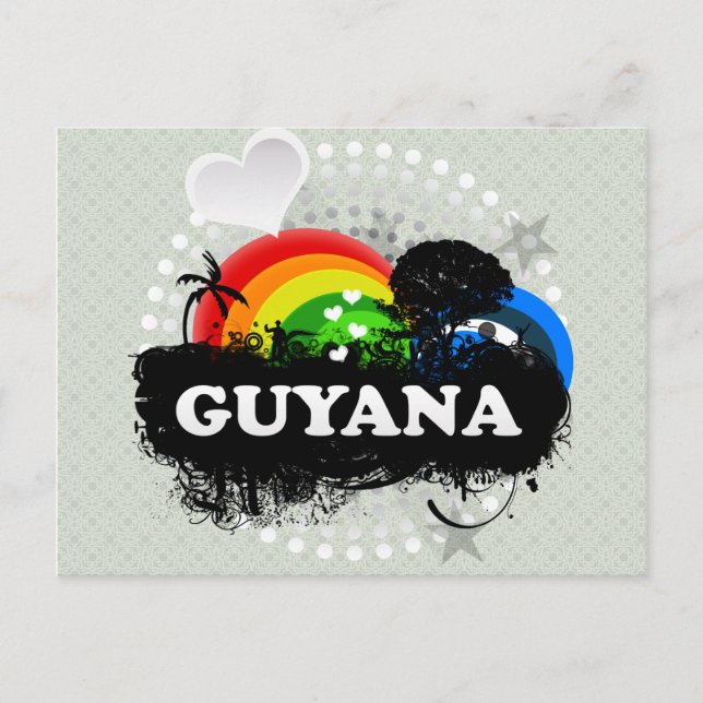 Cute Fruity Guyana Postcard (Front)