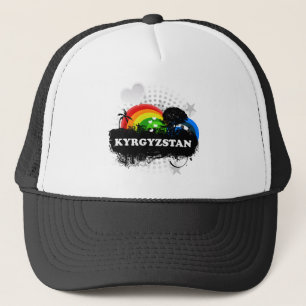 Cute Fruity Kyrgyzstan Trucker Hat