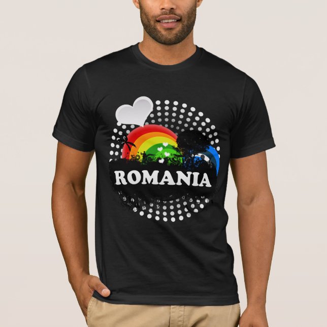 Cute Fruity Romania T-Shirt (Front)