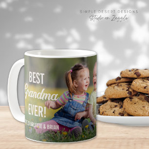 Cute Full Photo Best Grandma Coffee Mug