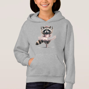 Cute Fun Animal Humour Racoon Ballerina