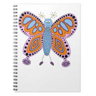 Cute Fun Butterfly Notebook