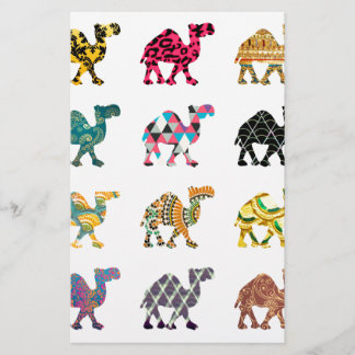 Cute fun camels